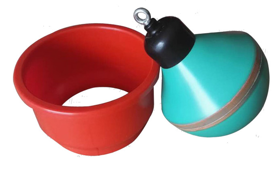 DN315 Gübre Tahliye PVC Fiş Düz Blister Domuz Çiftliği Aksesuarları Tahliye Tapası