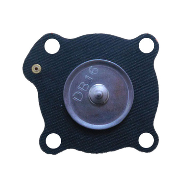 Kumaş Elektromanyetik Darbe Valfi Diyafram NR CR FR NBR Malzeme Solenoid Valf Diyafram
