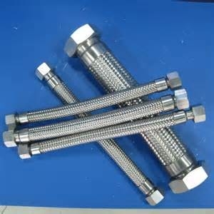 PTFE  Metal Paslanmaz Çelik Esnek Hortum Darbe Emici Hortum