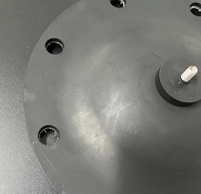 CR FR Kumaş Klipsli Pnömatik Valf Diyaframı Valf Kauçuk Lamine Diyafram QBY-K40