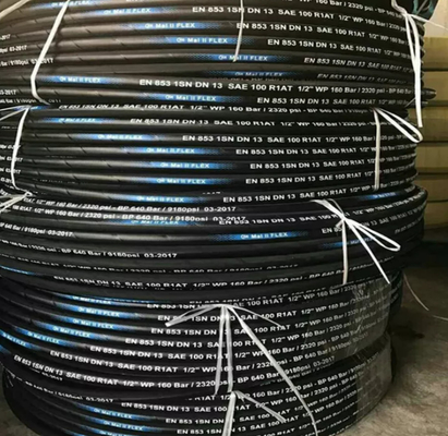 6-1000mm Su Yağ Dağıtım Kauçuk Hortum Aşınma Direnci