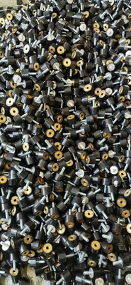 Kauçuk Kompozisyonu Silindirsel Elastomer Tipi Kauçuk Şok emici Yüksek dayanıklılık