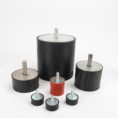 Elastomer Tipi Kauçuk Kompozisyonu Siyah Malzeme için Şok emici