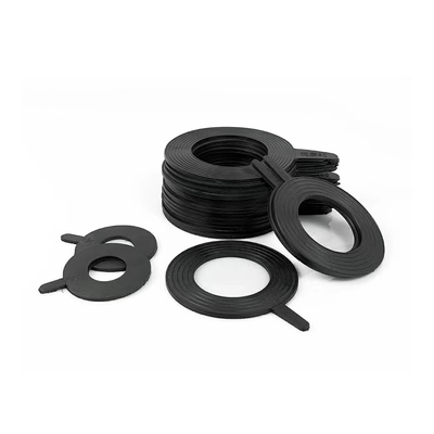 Mükemmel Kimyasal Direnci ve Flange ile 1/16 Inch Kalınlığı Kauçuk Flange Paketi