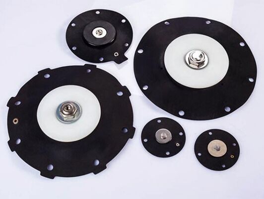 304 Paslanmaz Çelik Vidalarla Çalışan Diyafram, -20 ila 150 Santigrat Derece Sıcaklık Aralığına Sahip, Sağlam Endüstriyel Uygulamalar İçin