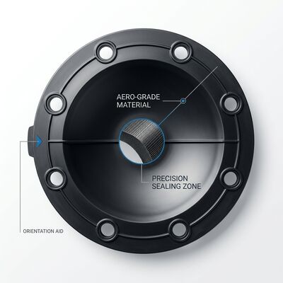 HNBR Hydrogenated Nitrile High Strength Valve Rubber Diaphragm 150C Abrasion Resistant Oil Field