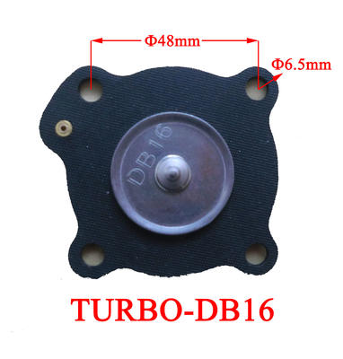 Kauçuk Sızdırmazlık Diyafram TURBO-DB16 Filtre Ayar Vanası için Diyafram Tertibatı Diyafram Kauçuk Diyafram Contaları