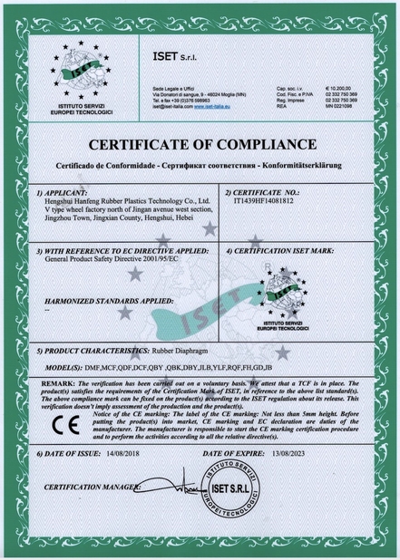 Çin Hongum Technology (Shanghai) Co., Ltd Sertifikalar