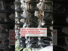 Silindrik Kauçuk Şok emici titreşim direnci Geniş sıcaklık aralığı için gürültü azaltma